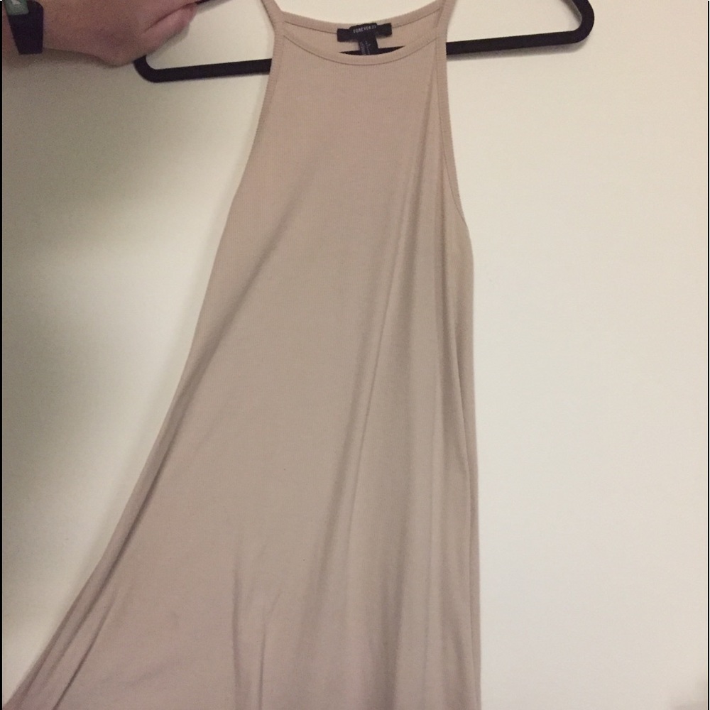 Tan Slip dress